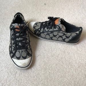 Coach shoes, size 10